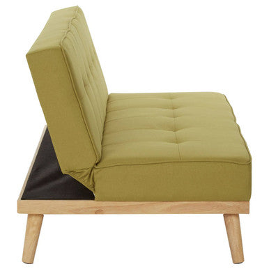 Stockholm 3 Seat Green Sofa Bed