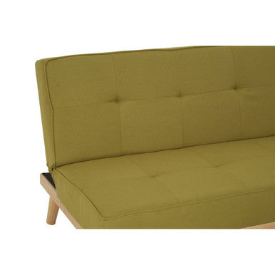 Stockholm 3 Seat Green Sofa Bed