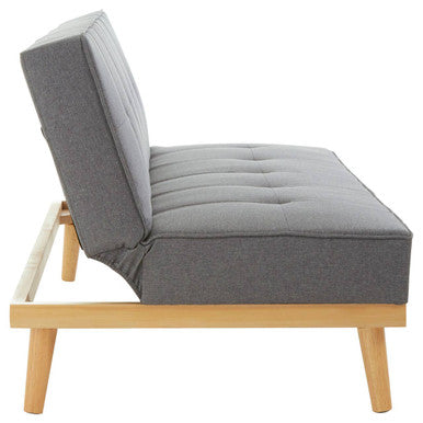 Stockholm 3 Seat Grey Sofa Bed