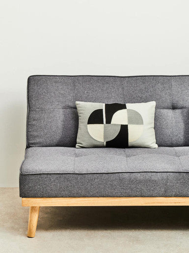 Stockholm 3 Seat Grey Sofa Bed