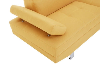 Hanover Ochre Linen Corner Sofa