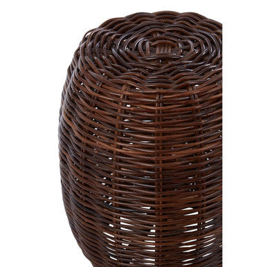 Maka Natural Croco Rattan Stool
