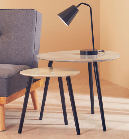 Nostra Set Of 2 Triangular Nesting Tables