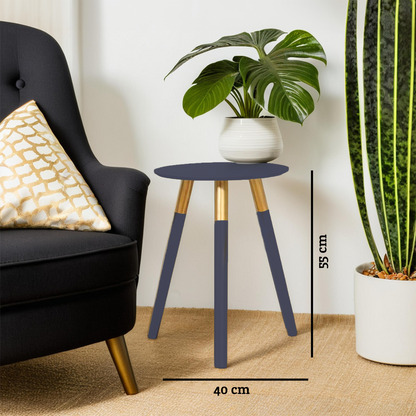 Nostra Dark Grey Side Table