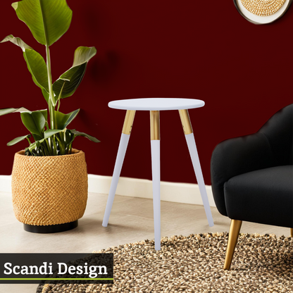 Nostra Light Grey Side Table