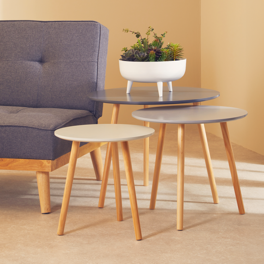 Nostra Set Of 3 Round Tables