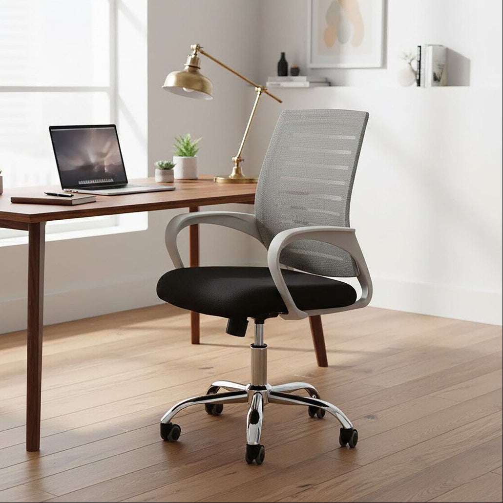 Grey Home Office Chair | Fredrick