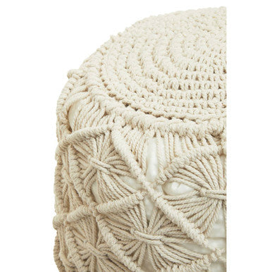 West Village Knitted Pouffe
