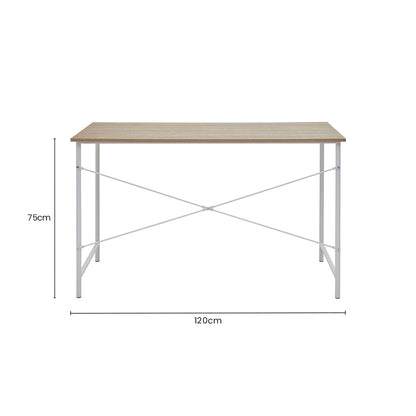 Bradbury Natural Oak Top Desk