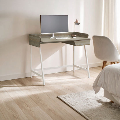 Bradbury One Drawer Light Oak Desk