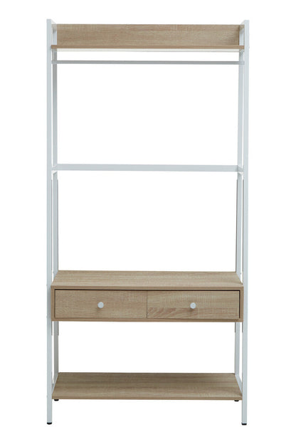 Bradbury Natural Oak Effect Open Wardrobe