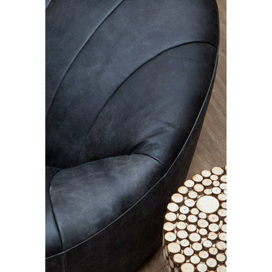 Lacuna Fir Wood Round Side Table