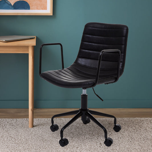 Forbes Black Home Office Chair