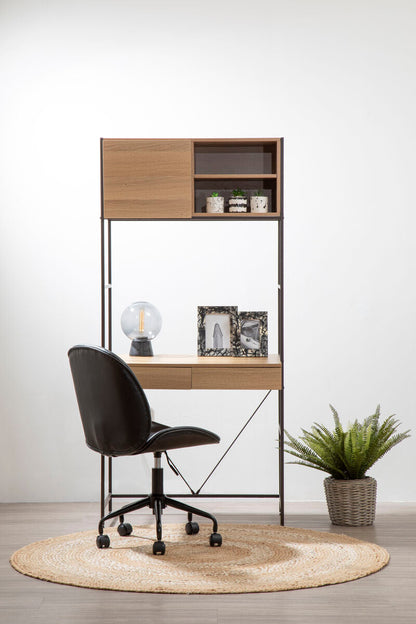 Clinton Black Home Office Chair