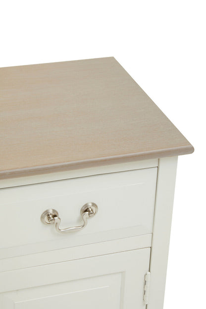 Heritage 2 Drawer White Sideboard