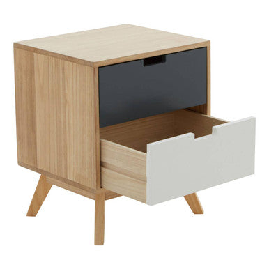 Watson 2 Drawer Bedside Table