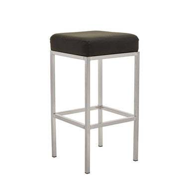 Dark Grey and Gold Finish Bar Stool | Baina