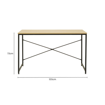 Laxton Light Oak Effect Desk