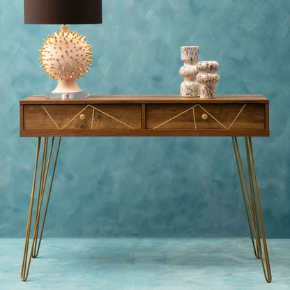 Flori Console Table with 2 Drawers