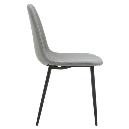 Salford Mink Fabric Dining Chair