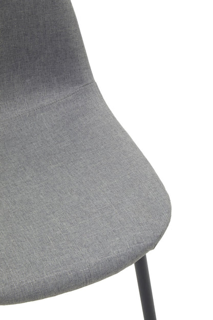 Salford Mink Fabric Dining Chair