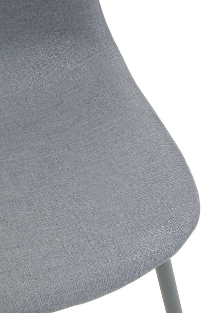Salford Grey Fabric Dining Chair