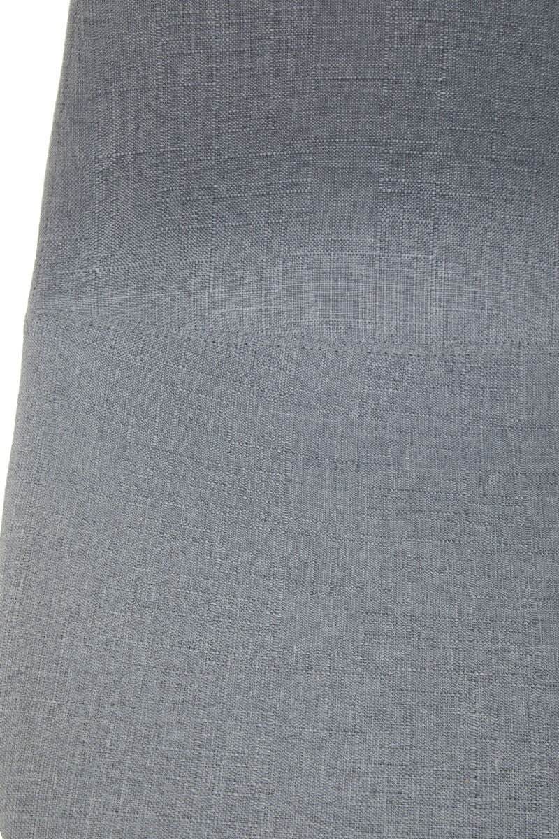 Salford Grey Dining Chair With Wood Effect Legs