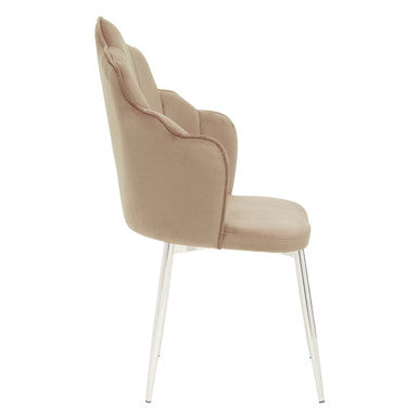 Tian Mink Velvet Dining Chair
