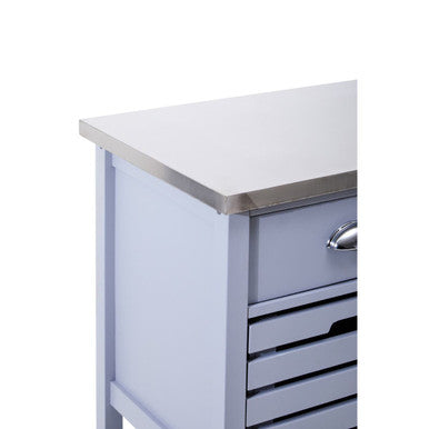 Frankfurt Grey Kitchen Trolley