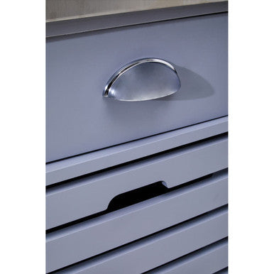 Frankfurt Grey Kitchen Trolley