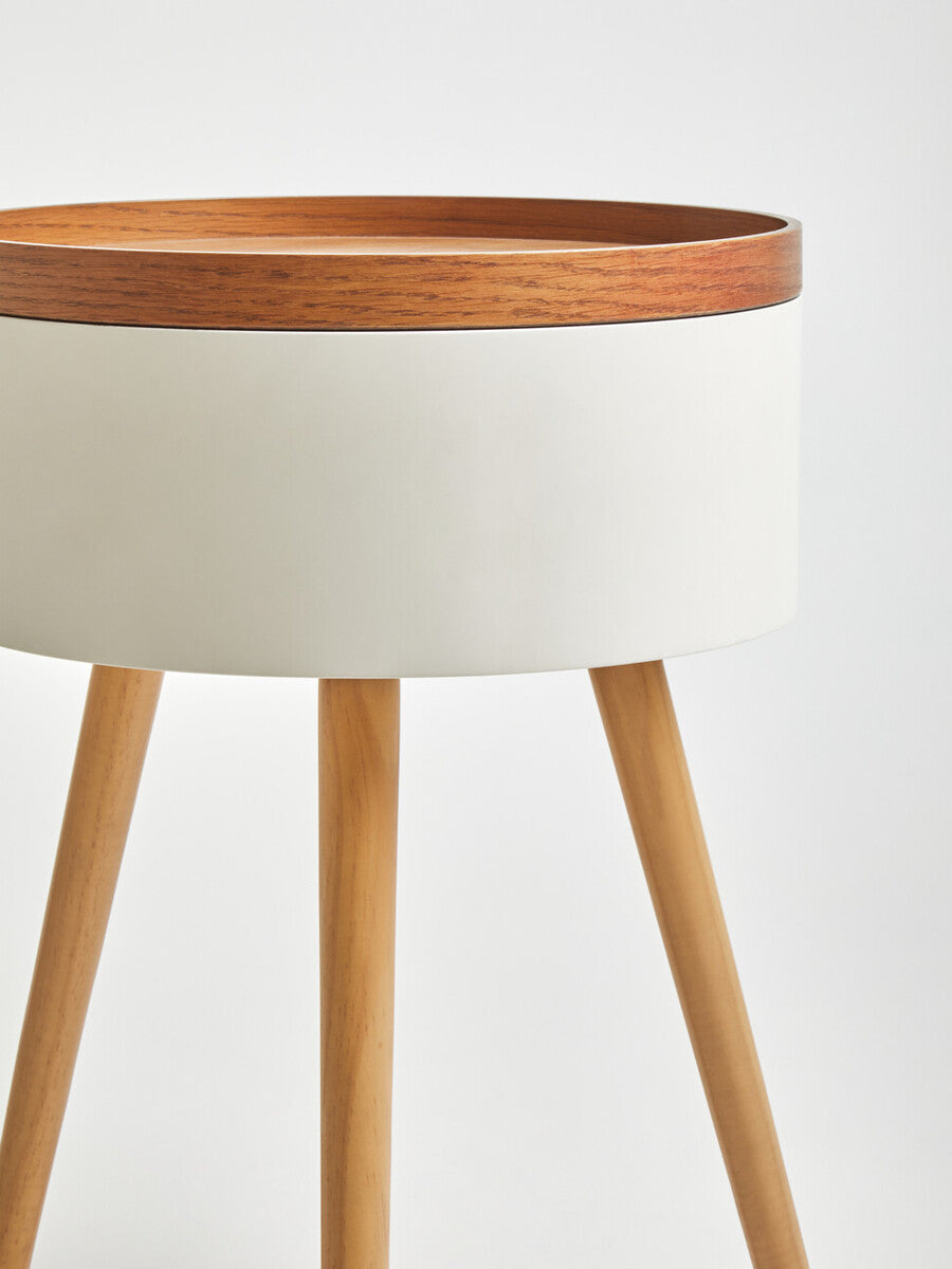 Viborg Storage Side Table