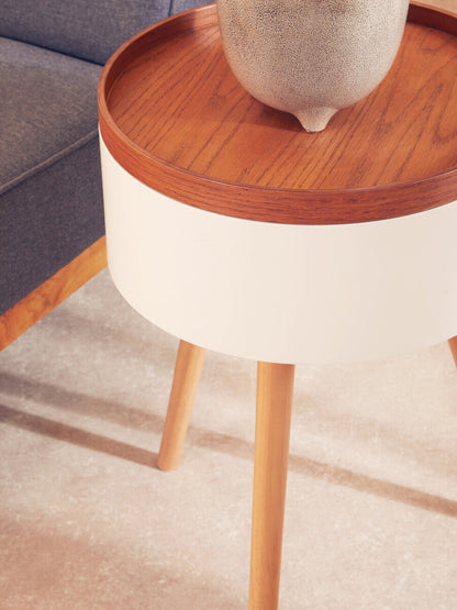 Viborg Storage Side Table