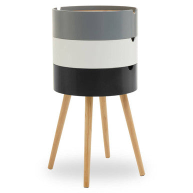 Viborg Three Tier Storage Side Table