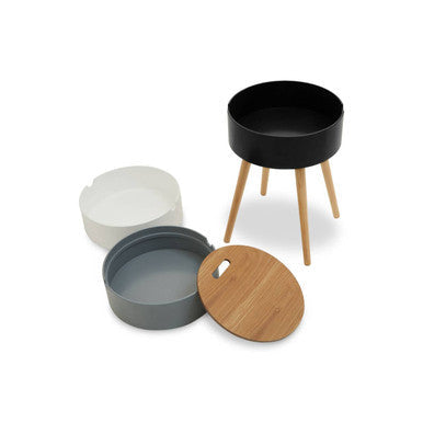 Viborg Three Tier Storage Side Table
