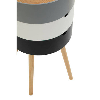 Viborg Three Tier Storage Side Table