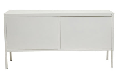 Academy Two Door White Locker Cabinet