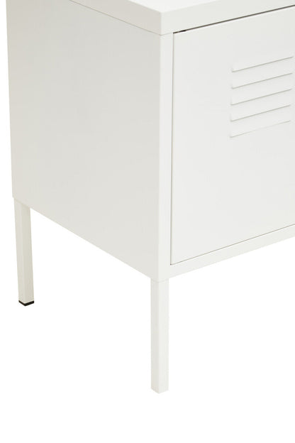 Academy Two Door White Locker Cabinet