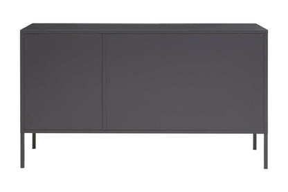 Acier Three Door Grey Metal Sideboard