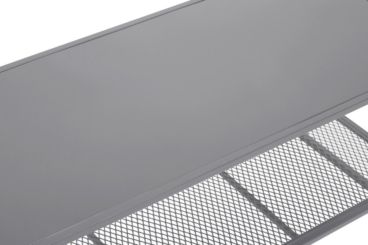 Acero Grey Metal Coffee Table