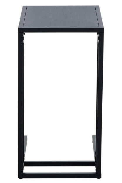 Acero Black Metal Side Table