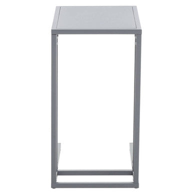 Acero Grey Metal Side Table