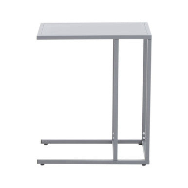 Acero Grey Metal Side Table