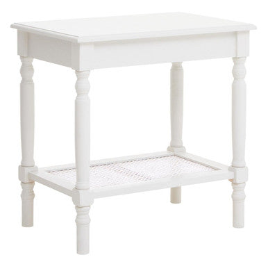 Heritage White Side Table