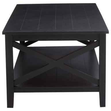 Heritage Black Wood Coffee Table