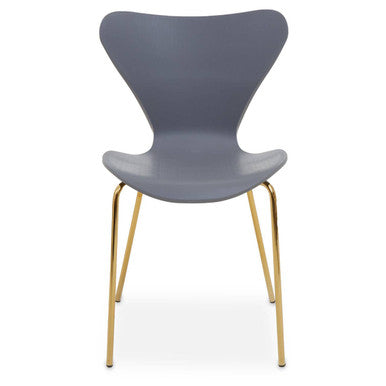 Laila Dining Chair With Grey Seat