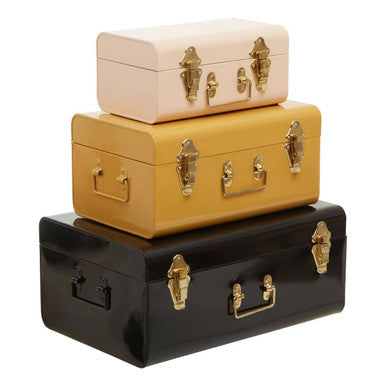 Set of Three Assorted Storage Trunks | Parley
