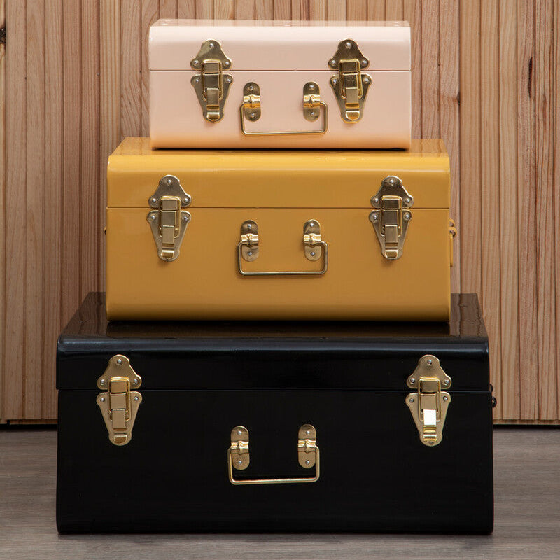 Set of Three Assorted Storage Trunks | Parley