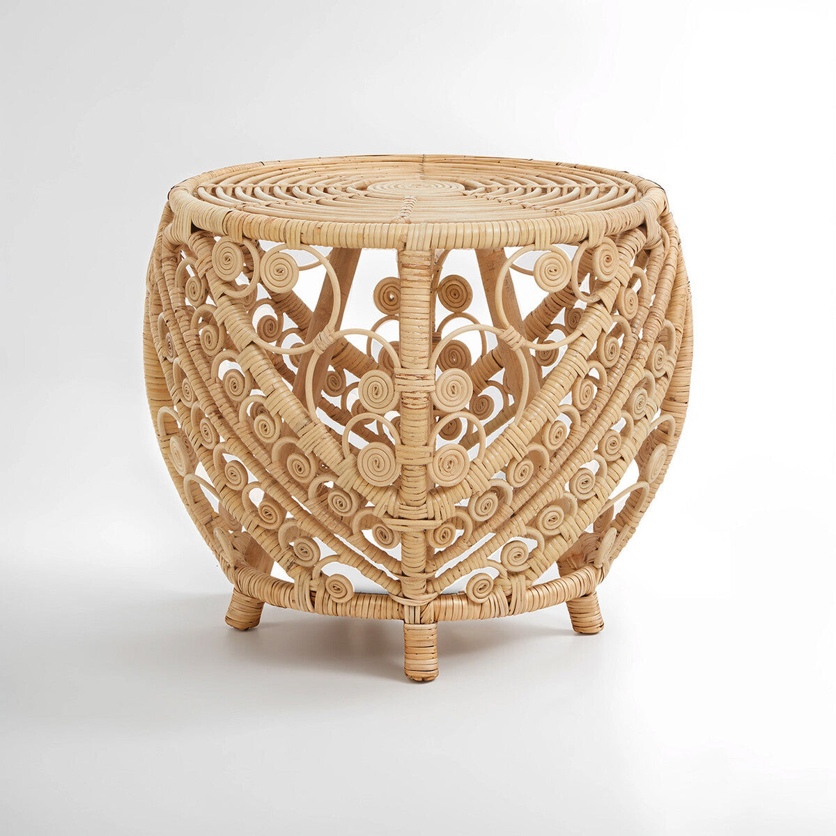 Mataram Large Natural Rattan Table
