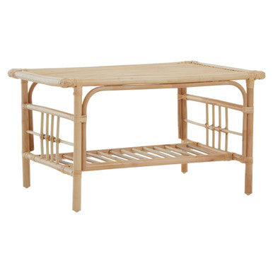 Mataram Natural Rattan Rectangular Coffee Table