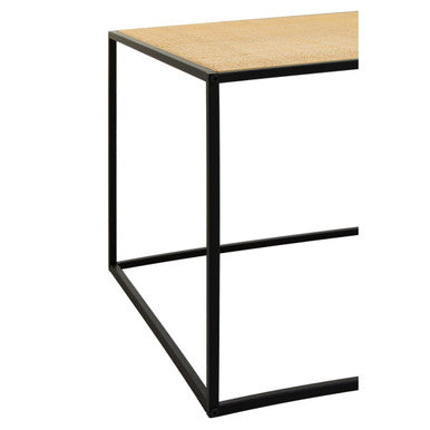 Depok Rattan And Metal Coffee Table